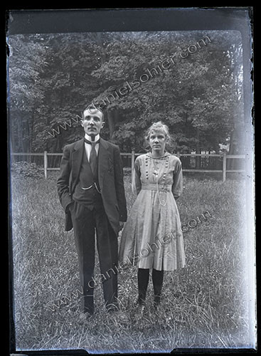 Plaques de verre 1910